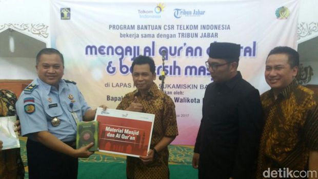 Napi Lapas Sukamiskin Kini Difasilitasi Alquran Digital