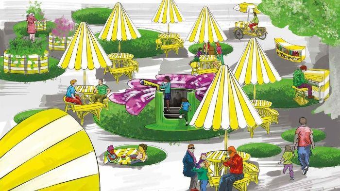 Canberra Bangun Taman yang Bisa Dipindah-pindah