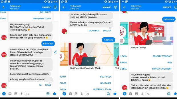 Bisa Diajak Chat Telkomsel Veronika Belum Ada Di Whatsapp