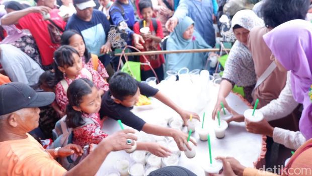 Begini Jadinya kalau Banjar Banjir Dawet