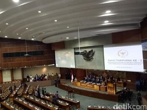 Paripurna RUU APBN 2018, 252 Anggota DPR Tidak Hadir
