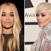 Rita Ora, dari panjang jadi pixie. Foto: Getty Images