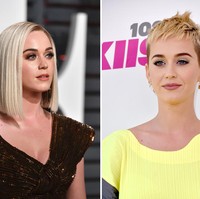 Katy Perry, dari bob lurus jadi pixie. Foto: Getty Images