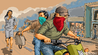 Aksi Gagal Jambret di Jakbar Pura-pura Tanya Alamat, Berujung Diamuk Warga