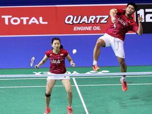 Tontowi/Liliyana dan Praveen/Debby ke Perempatfinal Usai Bertarung Tiga Gim