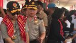 Kapolri Kunjungi Korban Sinabung