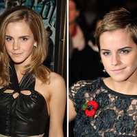 Emma Watson, dari rambut shaggy jadi pixie. Foto: Getty Images