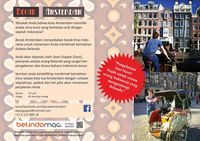  Poster tur becak Daan (Becak Amsterdam/Facebook)