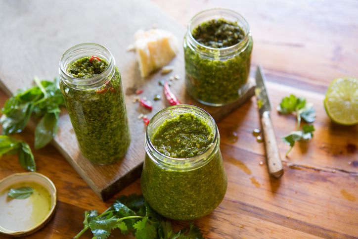 saus pesto