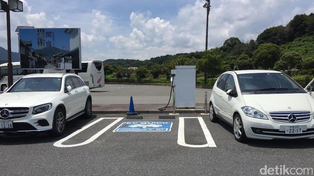 Kapan Ada Rest Area Seperti Ini di RI, Ada Buat Ngecas Mobil Listrik