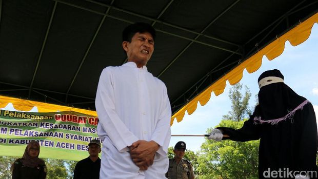 Jaringan Masyarakat Minta Hukuman Cambuk di Aceh Ditinjau Ulang