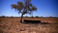 Jangan bayangkan hijaunya Stonehange di Inggris. Ini adalah Stonehange di Australia. Kering! (David Gray/Reuters)