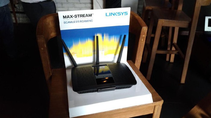 Router Wi-Fi AC1900+. Foto: LinkSys Router Wi-Fi AC1900+. Foto: LinkSys