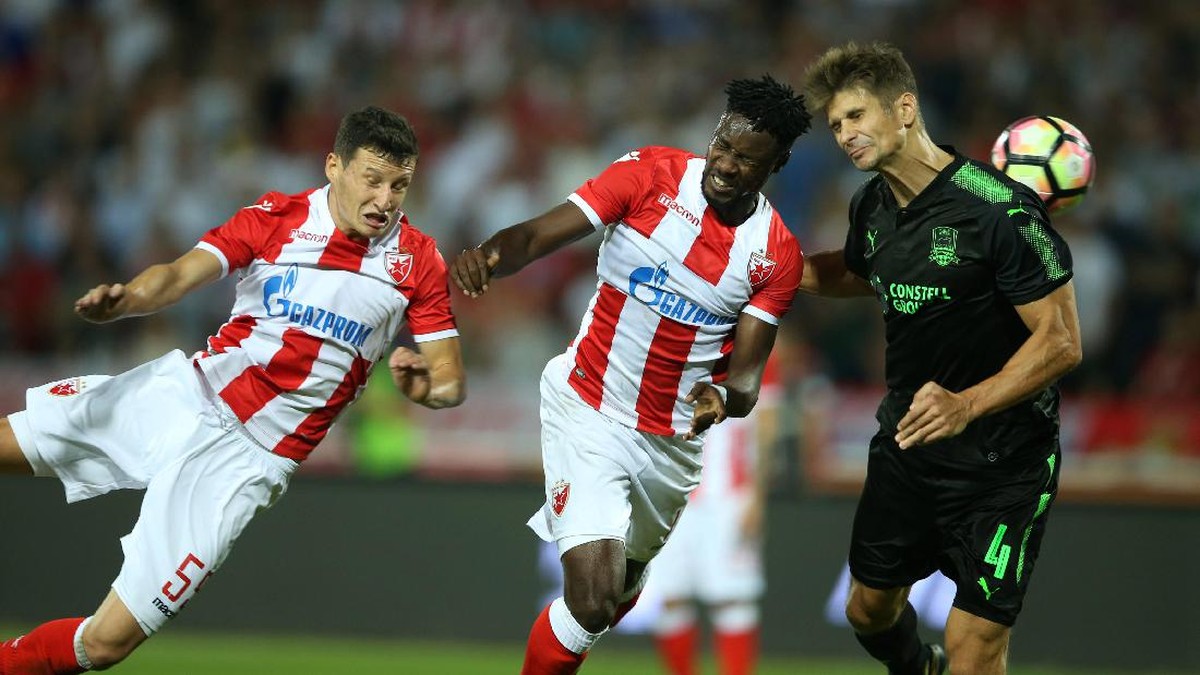Crvena Zvezda vs Krasnodar (Marko Djurica/Reuters)