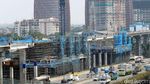 Foto: Wajah Proyek MRT Jakarta yang Terus Maju