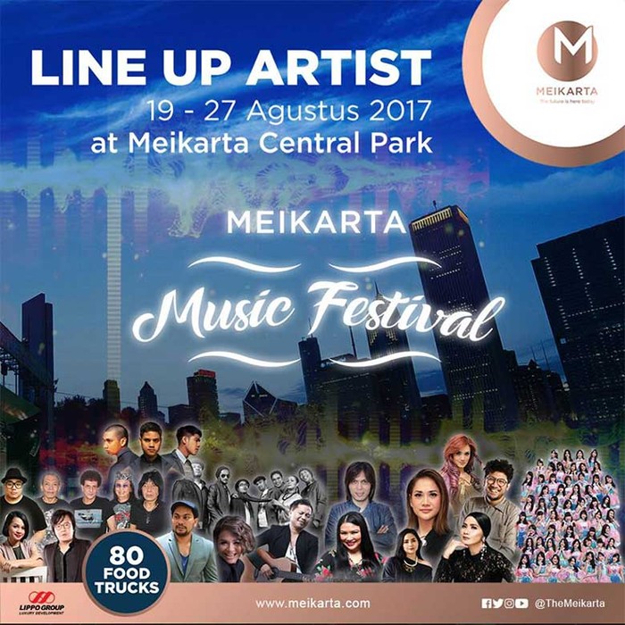 Lippo Group Kenalkan Meikarta Melalui Festival Musik