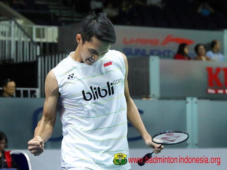 Lengan Kekar Jonatan Christie, Atlet Bulutangkis Indonesia