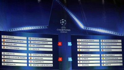 Foto: Proses Lahirnya Grup-Grup Maut di Undian Liga Champions