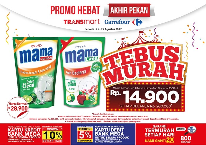 Tebus Murah Sabun di Promo Akhir Pekan Transmart Carrefour
