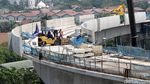 Foto: Wajah Proyek MRT Jakarta yang Terus Maju