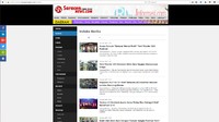 Di website Sarecen News, terdapat struktur pengurus. Ketua Saracen Jasriadi menyebut struktur itu tidak benar karena hanya dibuat berdasarkan asal tunjuk. Foto: Screenshot Situs Saracen News