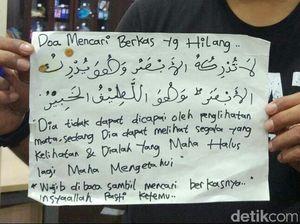 Polisi Temukan Kertas Doa Cari Berkas Karyawan First Travel