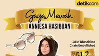Outfit Anniesa nilainya bisa ratusan juta. Foto: Dok. Detikcom