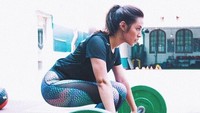 Penyanyi berusia 27 tahun itu juga selalu berolahraga di saat senggang ditengah kesibukannya mempersiapkan pernikahannya. Dok. Instagram/raisa6690