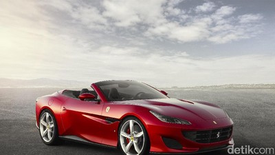 Kerennya Tampang Ferrari Portofino Tanpa Atap