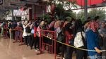 Ratusan Orang Berburu Lowongan Kerja di Jobfair Kemayoran