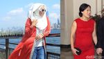 Foto: Beda Gaya Istri Bos Facebook Vs Bos First Travel