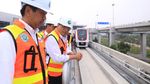 Menhub Budi Karya Jajal Skytrain Bandara