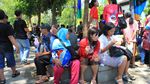 Antusiasme Warga Nantikan Karnaval Kemerdekaan yang Dihadiri Jokowi