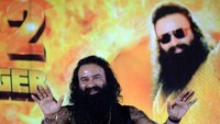 Guru spiritual, Ram Rahim Singh memang sangat popular di India bagian utara/Foto: AFP