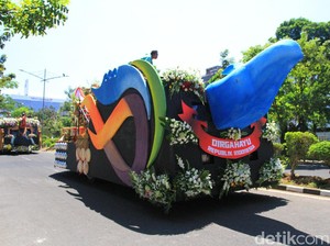 Ini Arti Kendaraan Hias Jokowi di Karnaval Kemerdekaan