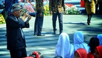 Menteri Pekerjaan Umum dan Perumahan Rakyat (PUPR) Basuki Hadimuljono menjadi salah satu Menteri yang hadir pada acara Karnaval tersebut. (Dok. Noorman/PUPR)