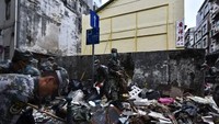 Juru bicara pemerintah seperti dilansir media CNN, Kamis (24/8/2017) mengatakan, dari ke-12 korban jiwa, delapan orang tewas di kota Macau. Foto: AFP