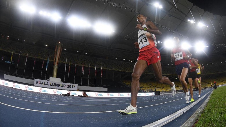 Atjong Raih Emas Lari 3.000 M Halang Rintang, Agus Prayogo Perunggu 5.000 M Atjong Raih Emas Lari 3.000 M Halang Rintang, Agus Prayogo Perunggu 5.000 M