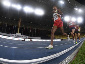 Atjong Raih Emas Lari 3.000 M Halang Rintang, Agus Prayogo Perunggu 5.000 M