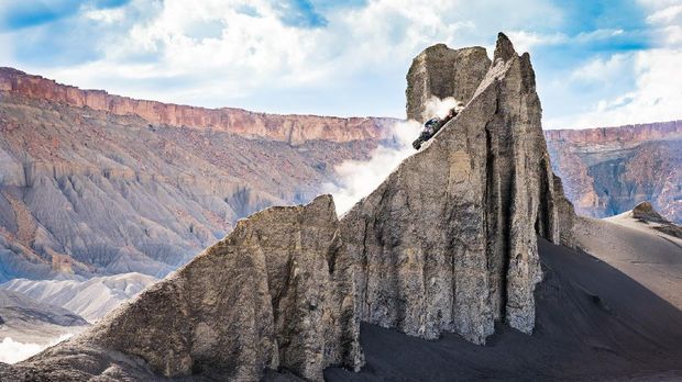 Aksi Ken Block di Padang Pasir Utah