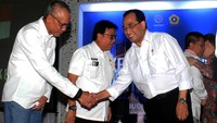 Salah satu yang dibahas dalam dialog itu adalah langkah pemerintah mensosialisasikan angkutan massal Light Rail Transit (LRT) Kota Palembang, yang akan beroperasi sebelum Asian Games 2018. Pool/Kemenhub.