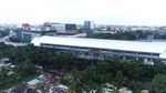 Foto: Keren, Stasiun dan Rel LRT Palembang Sudah Terpasang