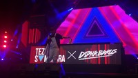 Giliran Teza Sumendra x Dipha Barus yang menutup Sound of Tri dengan harmoni menghentak. Foto: Dyah Paramita Saraswati/detikHOT