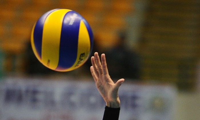 MANILA, PHILIPPINES - AUGUST 14:  Yurie Nabeya #11 of Japan spikes during the 19th Asian Senior Womens Volleyball Championship 2017 Classification match between Japan and Thailand at Alonte Sports Arena, Binan Laguna on August 14, 2017 in Manila, Philippines.  (Photo by Robertus Pudyanto/Getty Images)