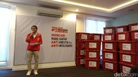 Sekjen PSI Raja Juli Antony juga ikut dalam acara. PSI menunjuk panitia seleksi untuk menyeleksi bakal caleg yang mendaftar. Foto: Dewi Irmasari/detikcom