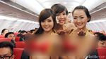 Maskapai dengan Pramugari Terseksi di Dunia
