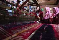 Fino lovers di wisata Tenun Troso (Foto: Yamaha)