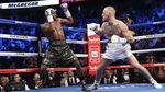 Foto: Duel Mayweather vs McGregor di Atas Ring Tinju