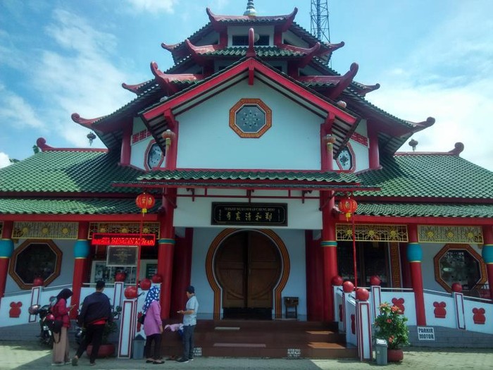 Masjid Cheng Hoo di Purbalingga bentuknya seperti klenteng