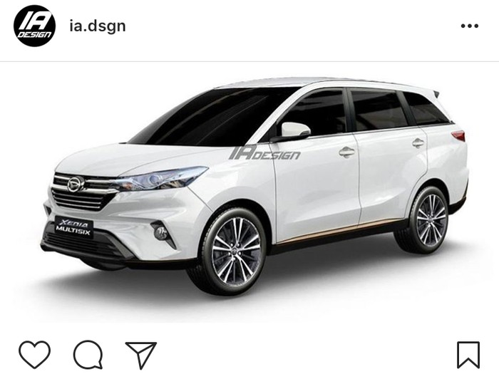 Begini Jadinya Tampang Kakak Daihatsu Xenia